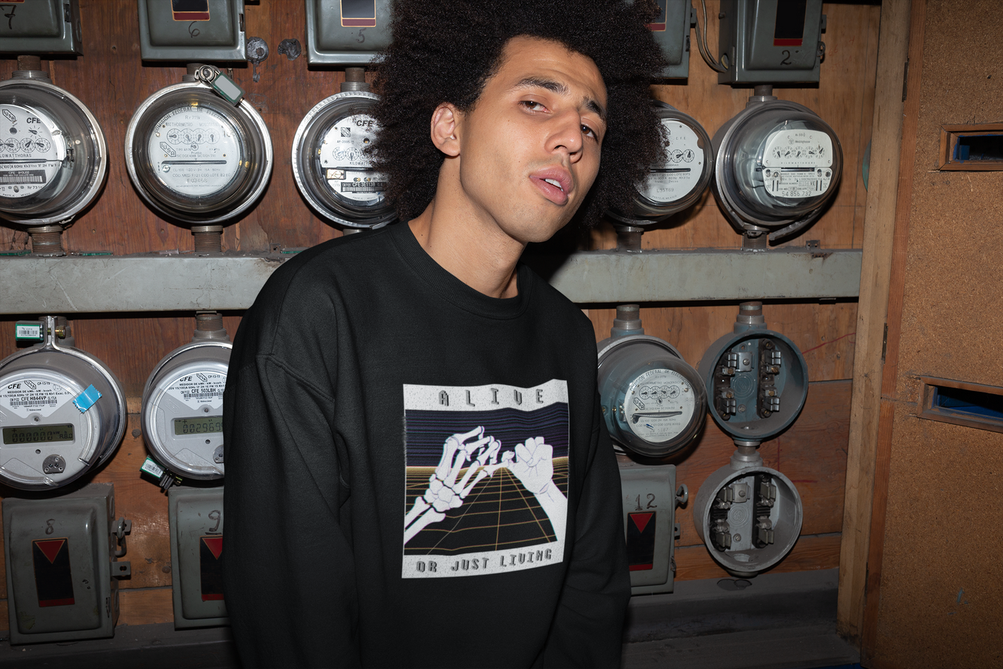 Alive vs Dead Sweatshirt