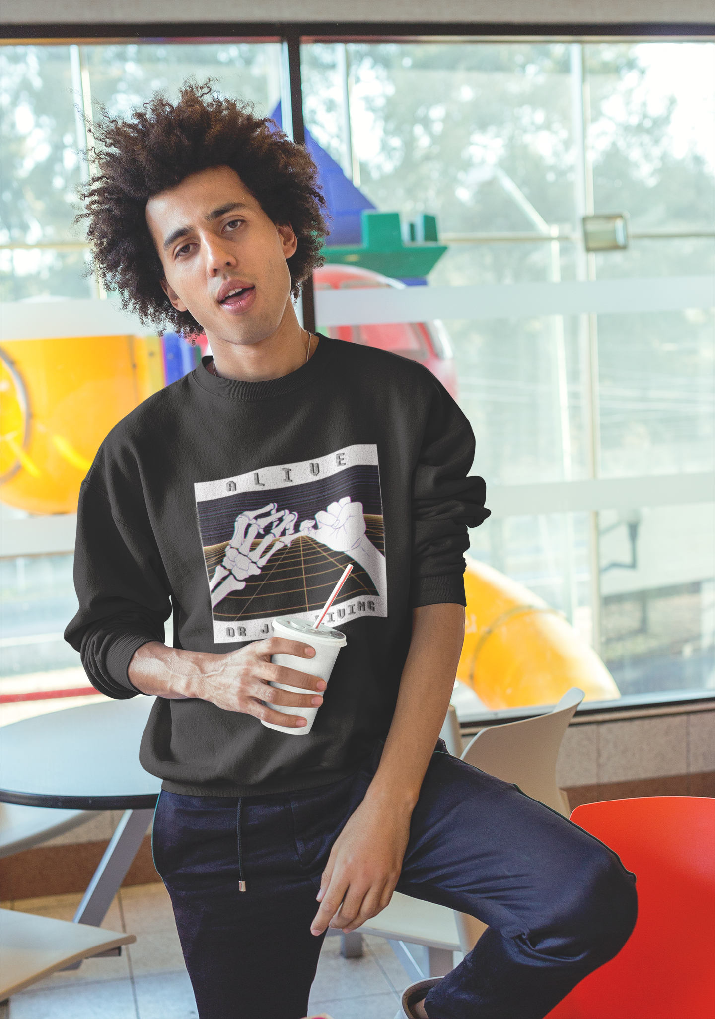 Alive vs Dead Sweatshirt